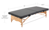 Low-Level Portable Massage Table, SC-1004